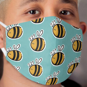 221 Bee Cloth Face Mask