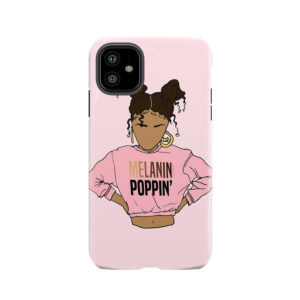2Bunz (Melanin Poppin') Aba Tough Phone Case