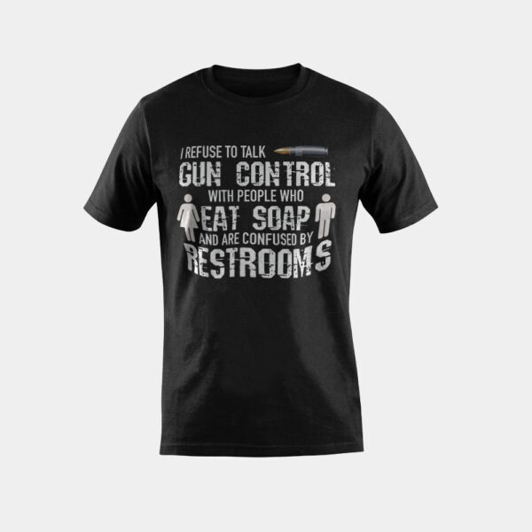 2nd Amendment Tee for Men Gun Rights Tee Pro Gun Debate T-Shirt