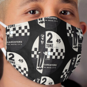 2TONE Gangsters record centre Cloth Face Mask