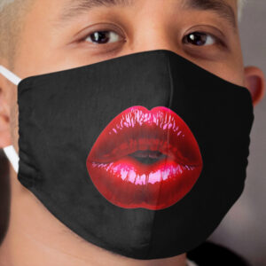 3D Red Super Lips Cloth Face Mask