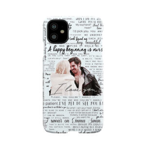 57. Captainswan Quotes (Jen Has Held One Of These Cases At A Con) Phone Case