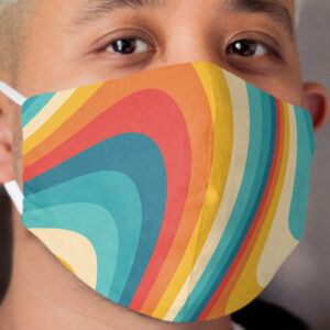 70s Retro Aesthetic Cloth Face Mask