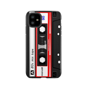 80's Mix Tape Retro Cassette Mobile Phone Iphone S Tough Phone Case