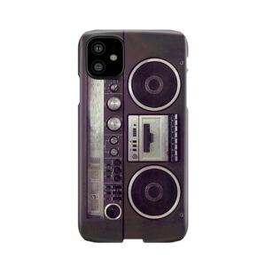 80S Retro Boombox Cassette Player Phone Case