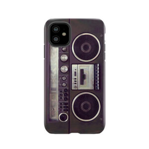 80S Retro Boombox Cassette Player Tough Phone Case