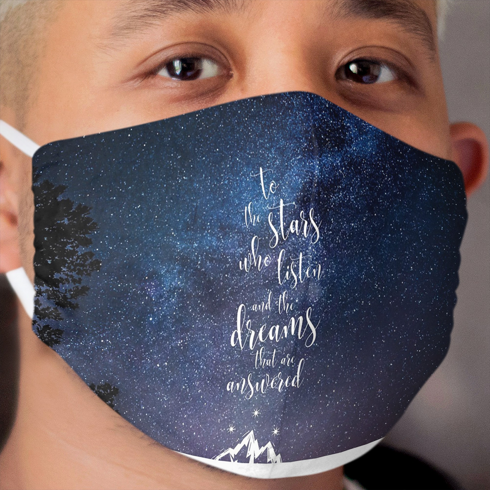 A Court of Mist & Fury Quote Cloth Face Mask