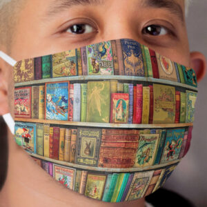A Daydreamer's Book Shelf Cloth Face Mask