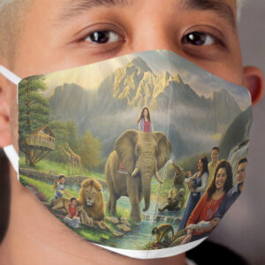 A Family in Paradise Cloth Face Mask