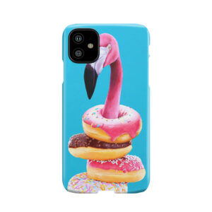 A Famished Flamingo Phone Case