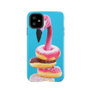 A Famished Flamingo Tough Phone Case