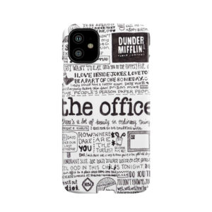 A Visual Representation Of The Office Phone Case