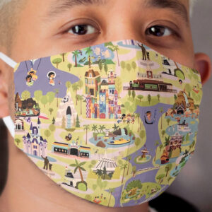 A walk in the Park Cloth Face Mask