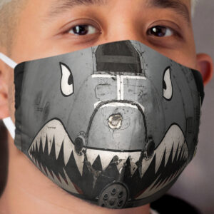 A10 Warthog nose Cloth Face Mask
