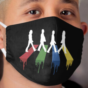 Abbey road In Colors Cloth Face Mask