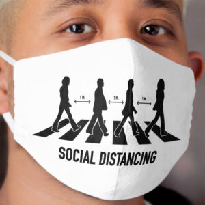 Abbey Road Social Distancing Cloth Face Mask 2