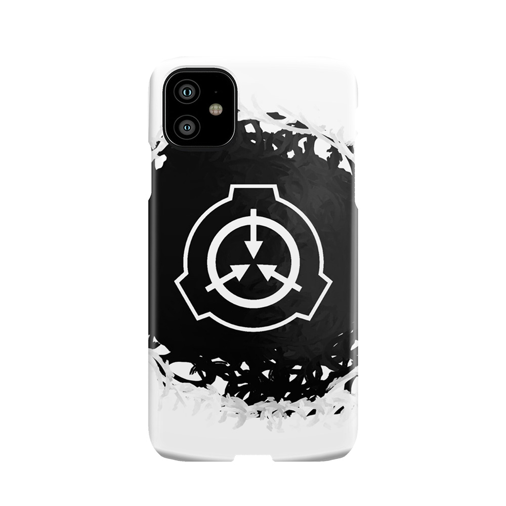 Abstact Scp Symbol (Black Version) Phone Case