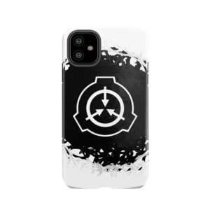 Abstact Scp Symbol (Black Version) Tough Phone Case