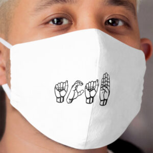 ACAB sign language asl Cloth Face Mask