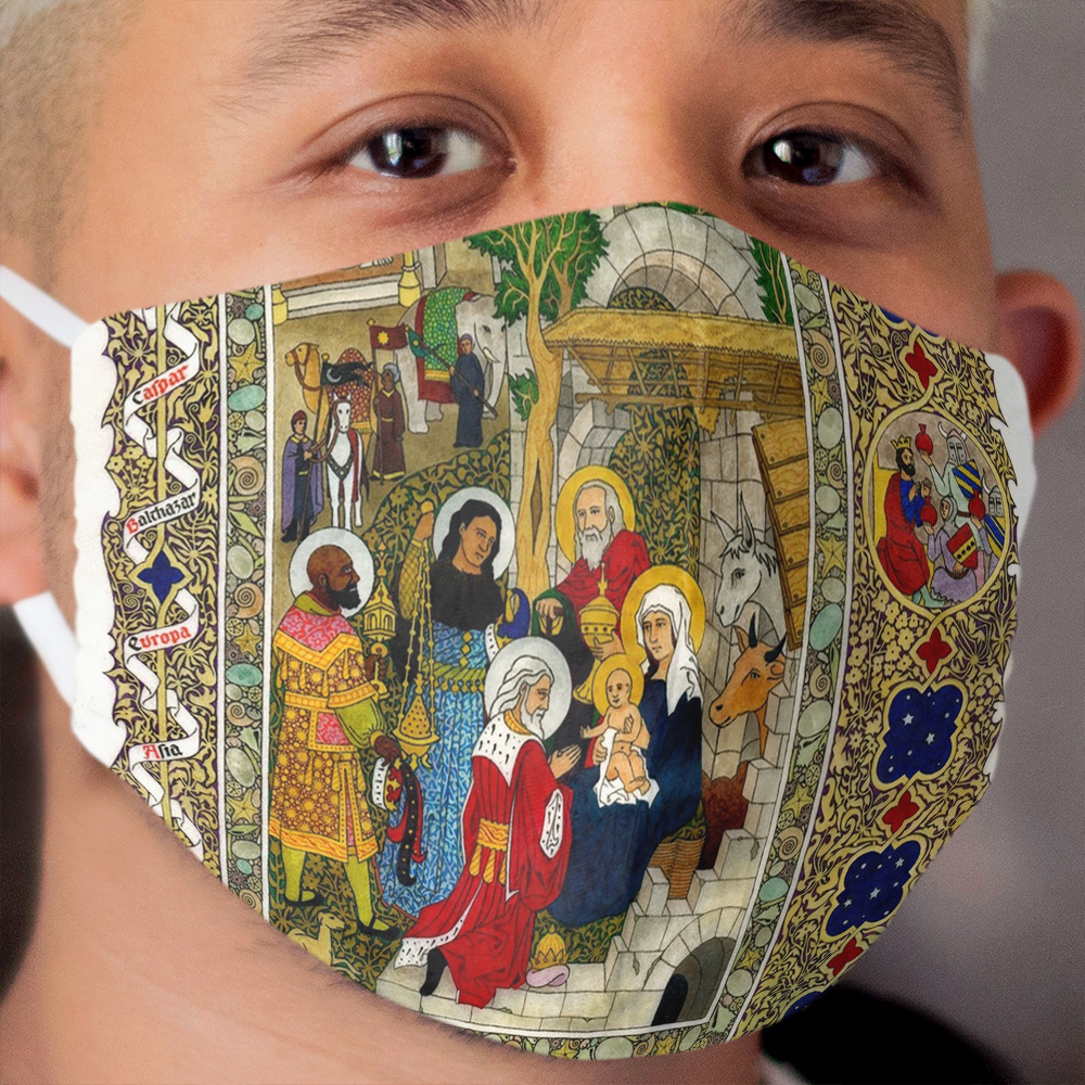 Adoration of the Magi Cloth Face Mask