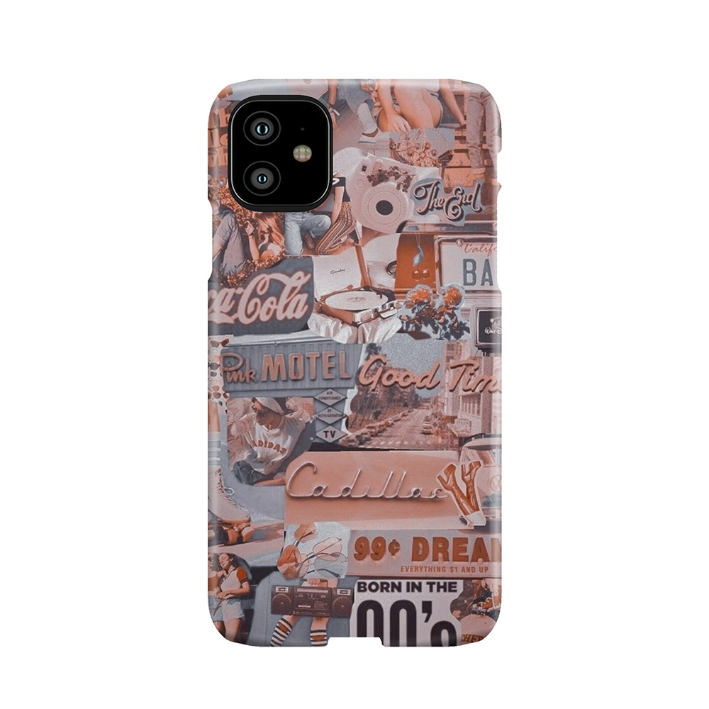 Aesthetic Retro Collage Phone Case