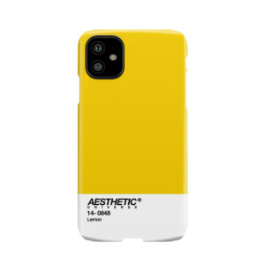 Aesthetic Universe Lemon Design Phone Case