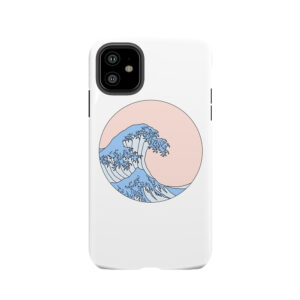 Aesthetic Wave Tough Phone Case