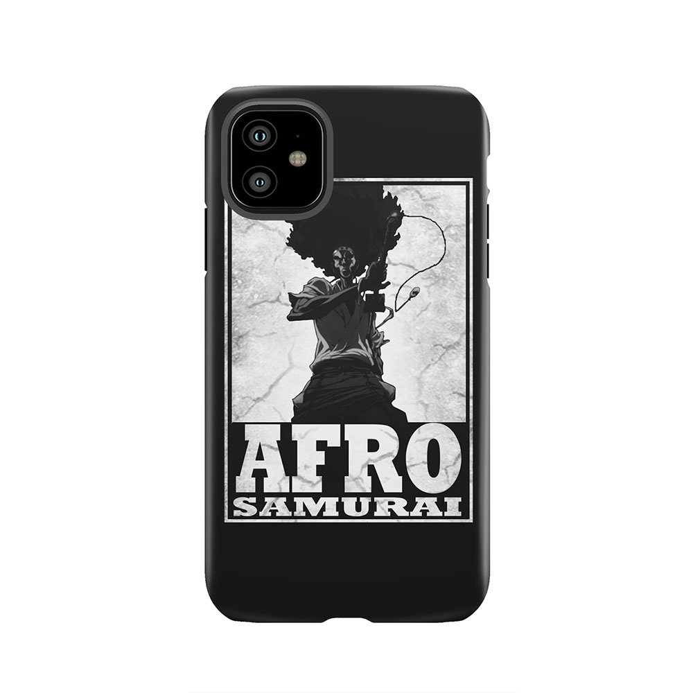 AFRO HAIR SAMURAI Tough Phone Case