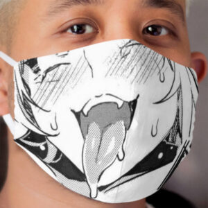 Ahegao Cloth Face Mask 2
