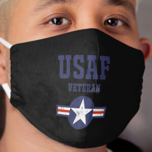 Air Force USAF Veteran Cloth Face Mask