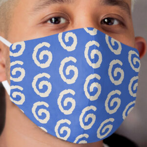 Air Rune Collection (Orlanthi Blue) Cloth Face Mask
