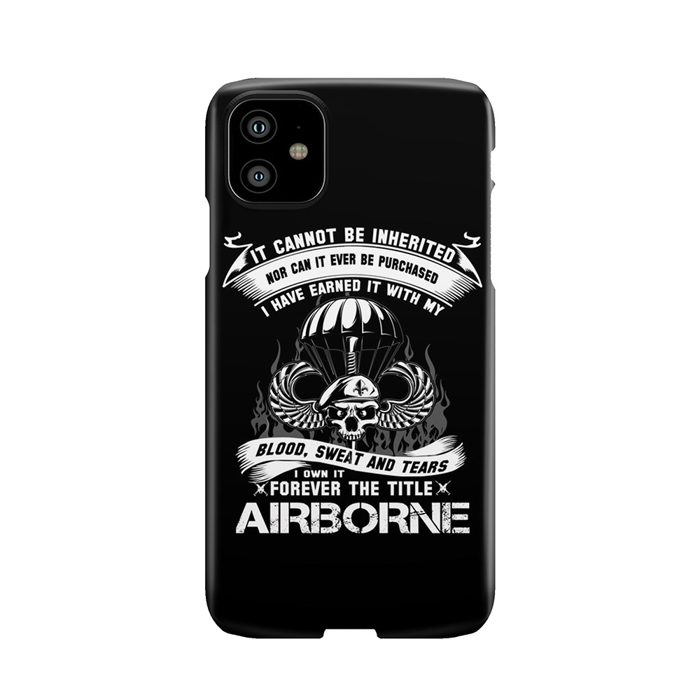 Airborne Infantry Mom Airborne Jump Wings Airborne Badge Airborne Brot Phone Case