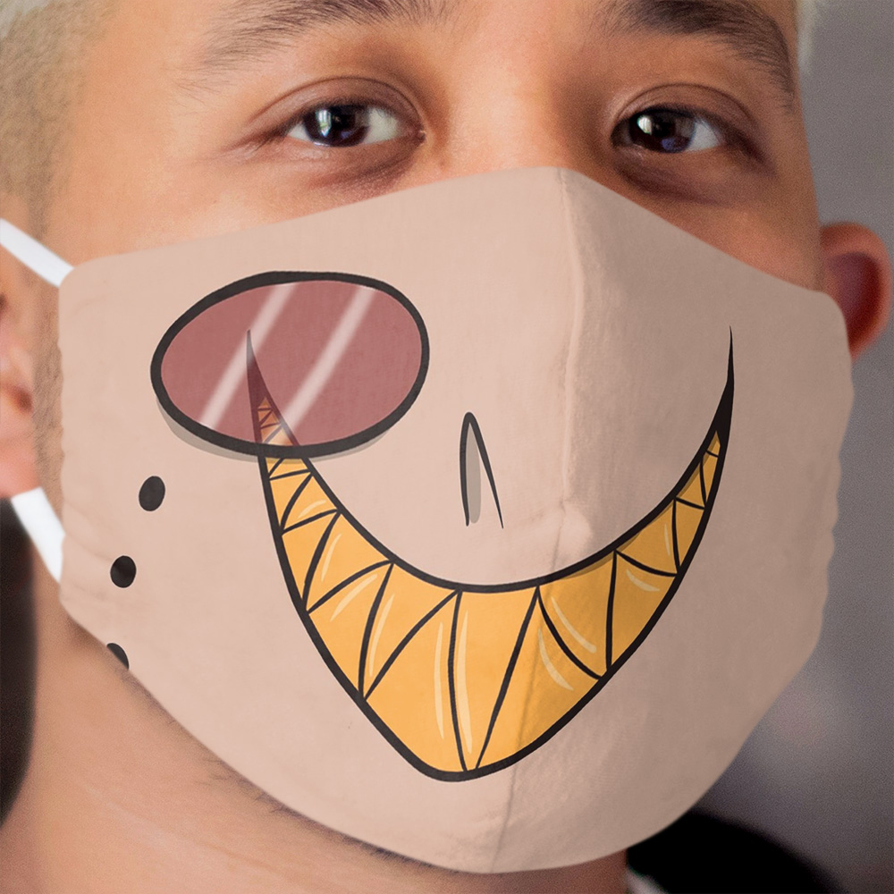 Alastor Cloth Face Mask ::HAZBIN HOTEL:: Cloth Face Mask