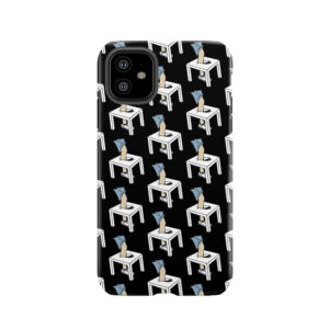Alex Ernst X David Dobrik Smashing Table Tough Phone Case