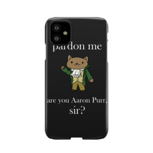 Alexander Hamilcat (White Text) Phone Case