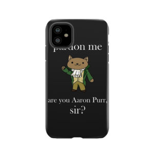 Alexander Hamilcat (White Text) Tough Phone Case