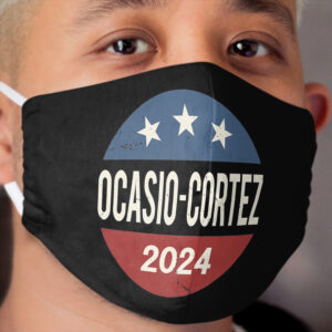 Alexandria Ocasio-Cortez 2024 - AOC Cloth Face Mask