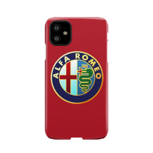Alfa Romeo - Classic Car Logos Phone Case