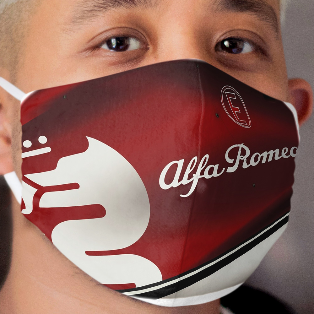 Alfa Romeo Racing Formula 1 2019 Art 1 Cloth Face Mask