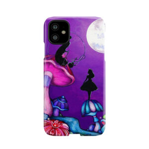 Alice In Wonderland And Caterpillar Phone Case