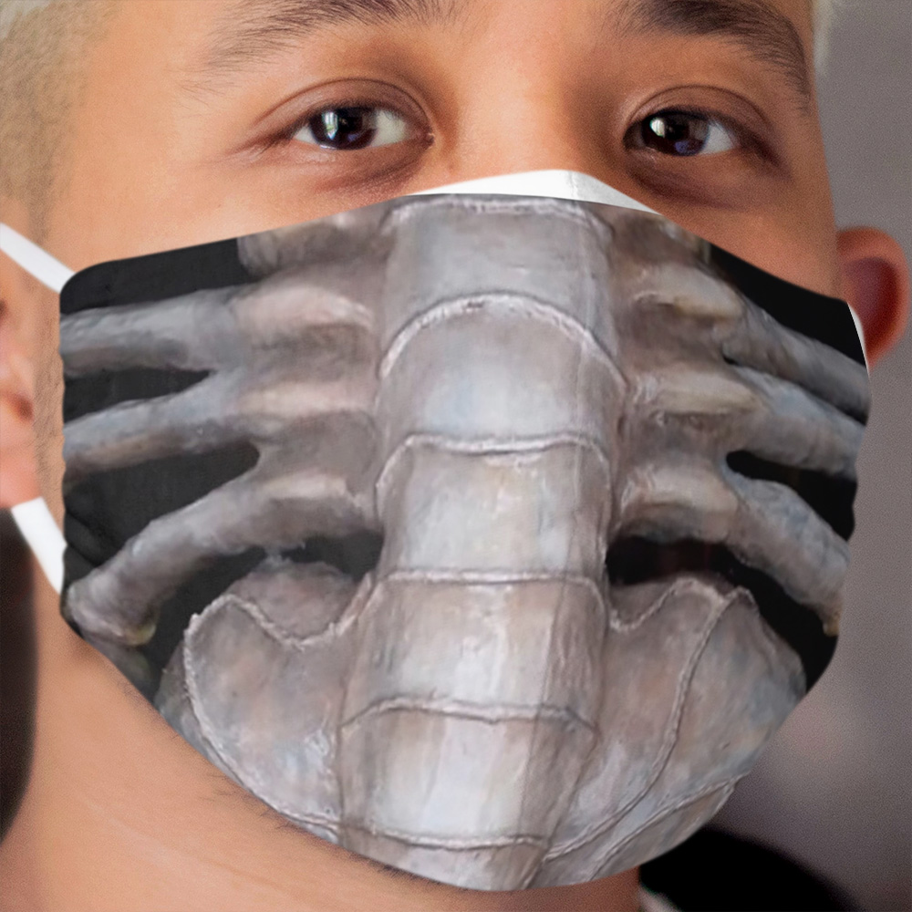 Alien Face Hugger | Face Crab Cloth Face Mask