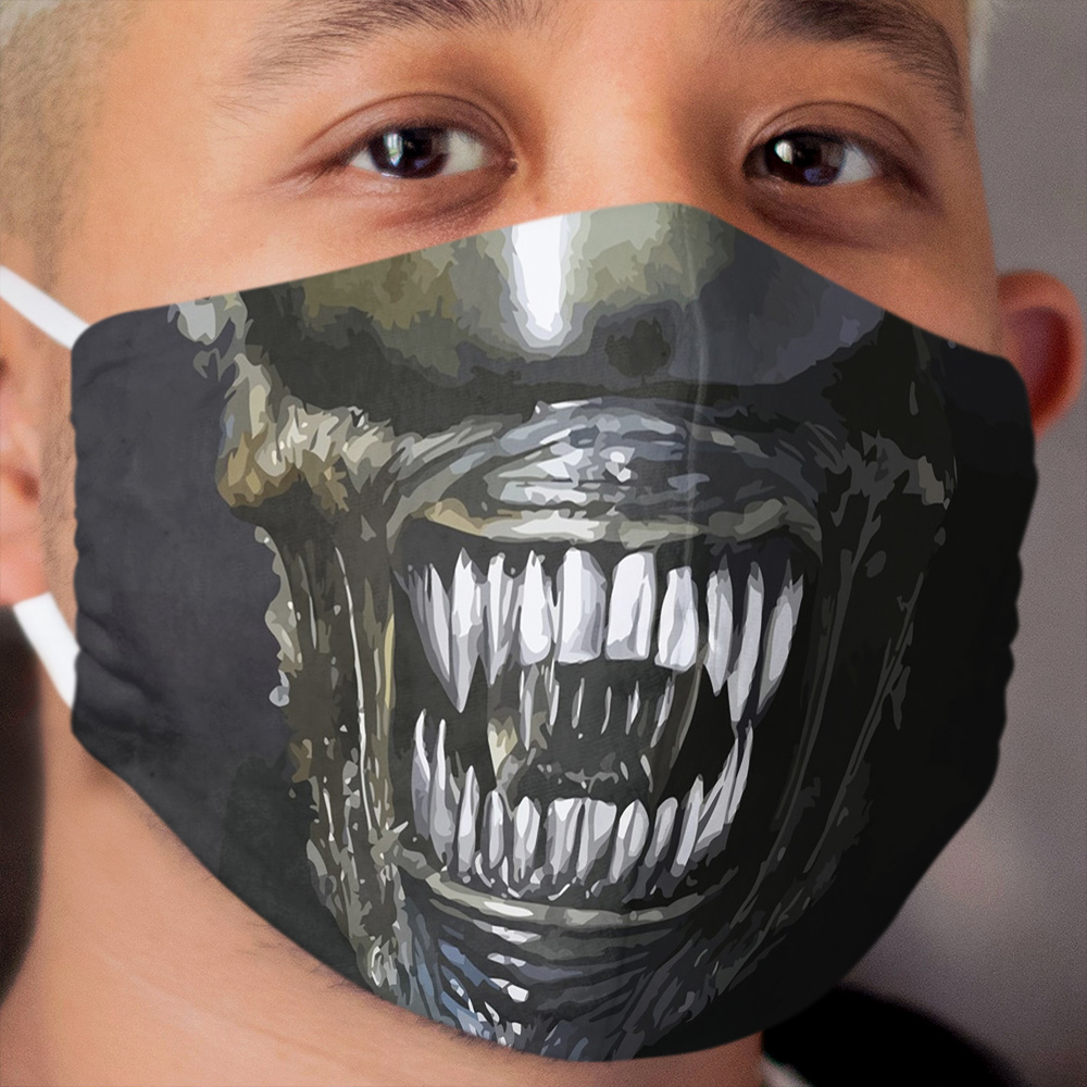 Alien Mouth 2 Cloth Face Mask