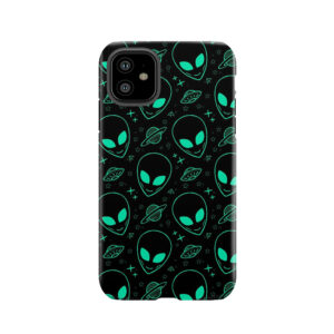 Alien Pattern Tough Phone Case