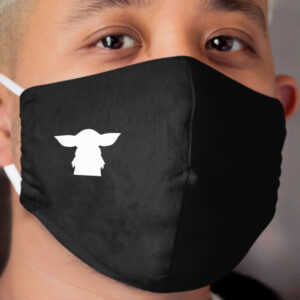 Alien Silhouette Cloth Face Mask