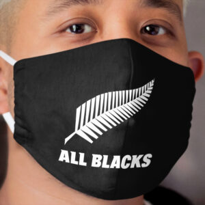All Blacks NewZealand Rugby Cloth Face Mask