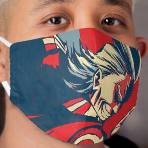 All Might HOPE Cloth Face Mask