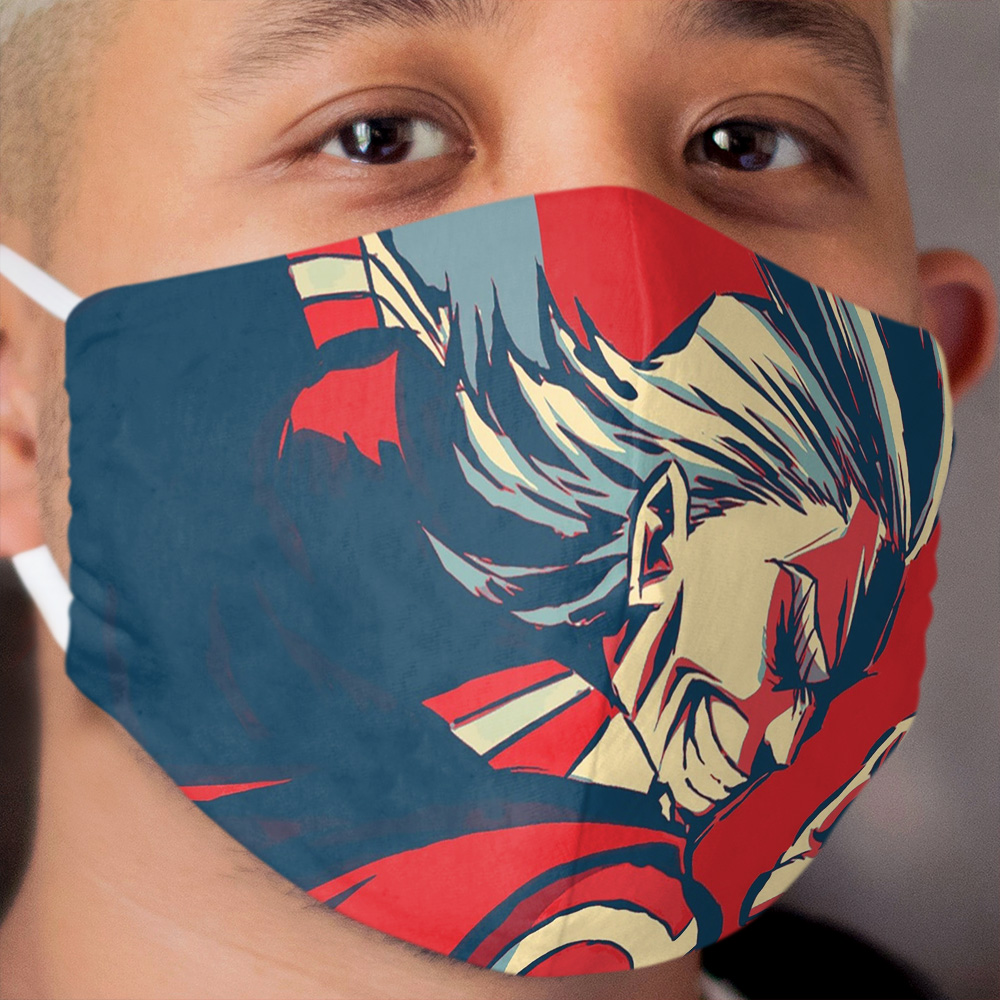 All Might HOPE Cloth Face Mask