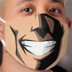 All Might smile Cloth Face Mask