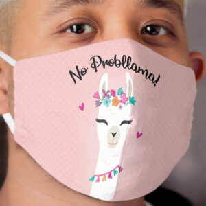 Alpaca - Llama Cloth Face Mask