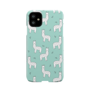 Alpaca - Mint By Andrea Lauren Phone Case